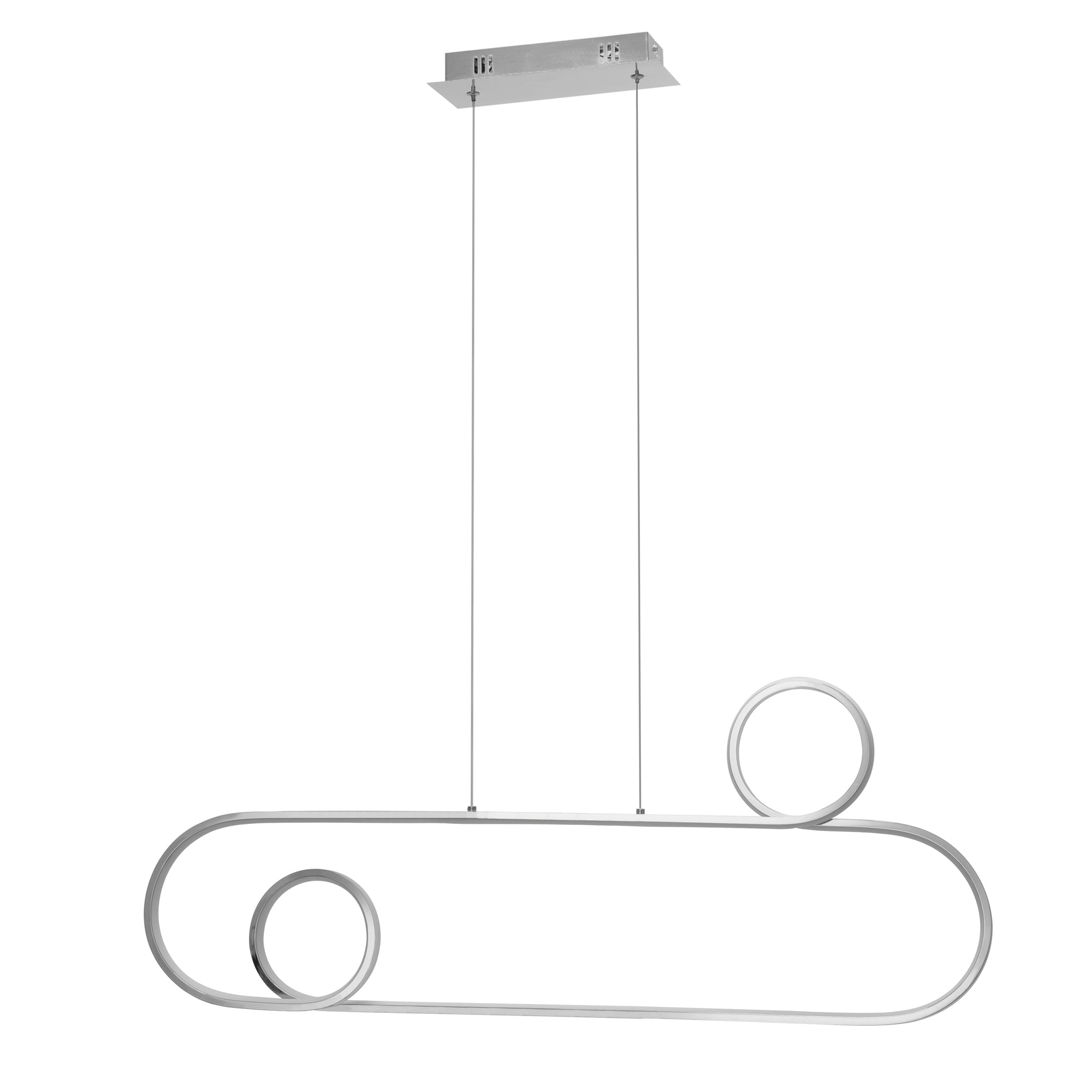 Lampa Sufitowa Wisząca Led App810-cp Chrom + Pilot  2