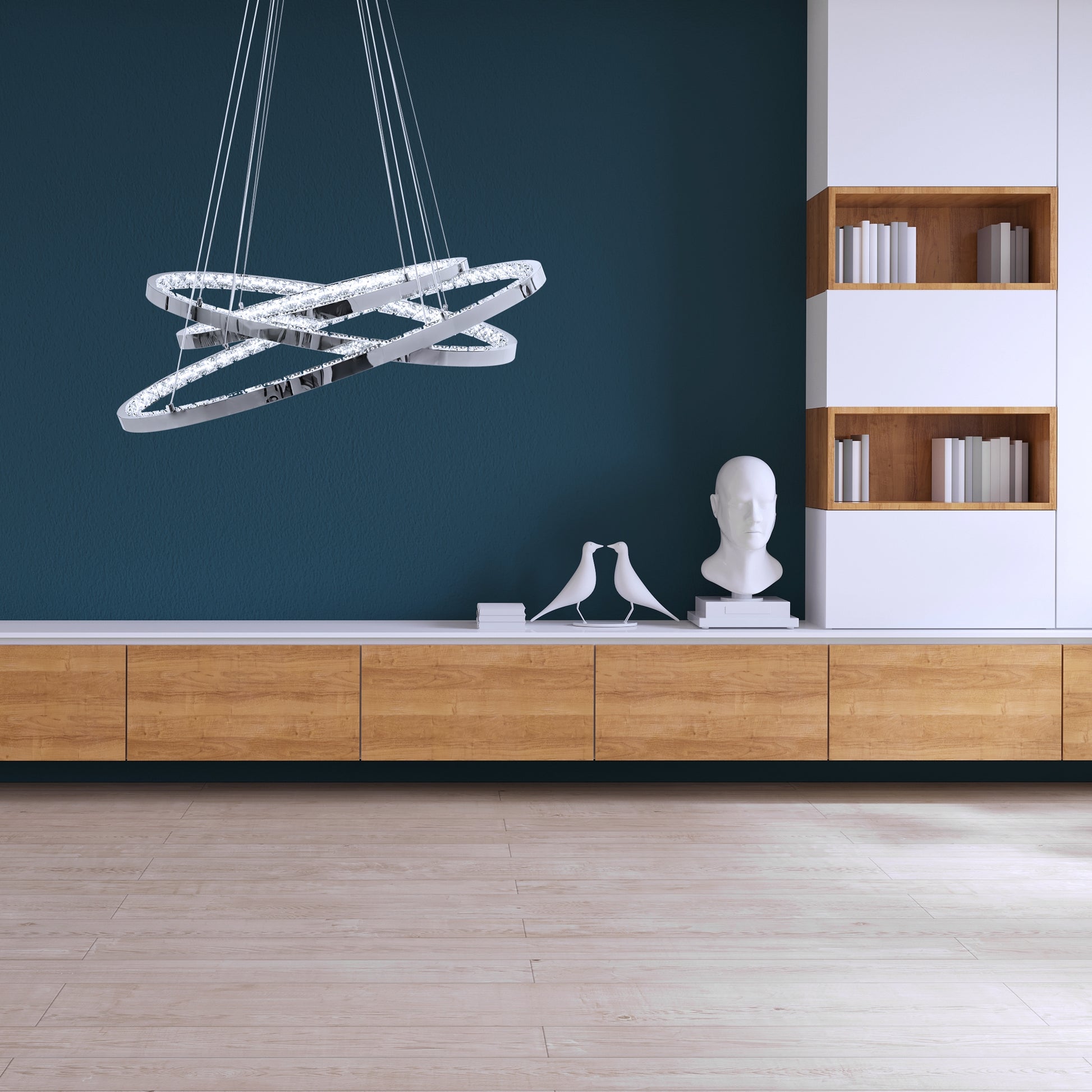 Lampa Kryształowa Wisząca APP772-3CP  3