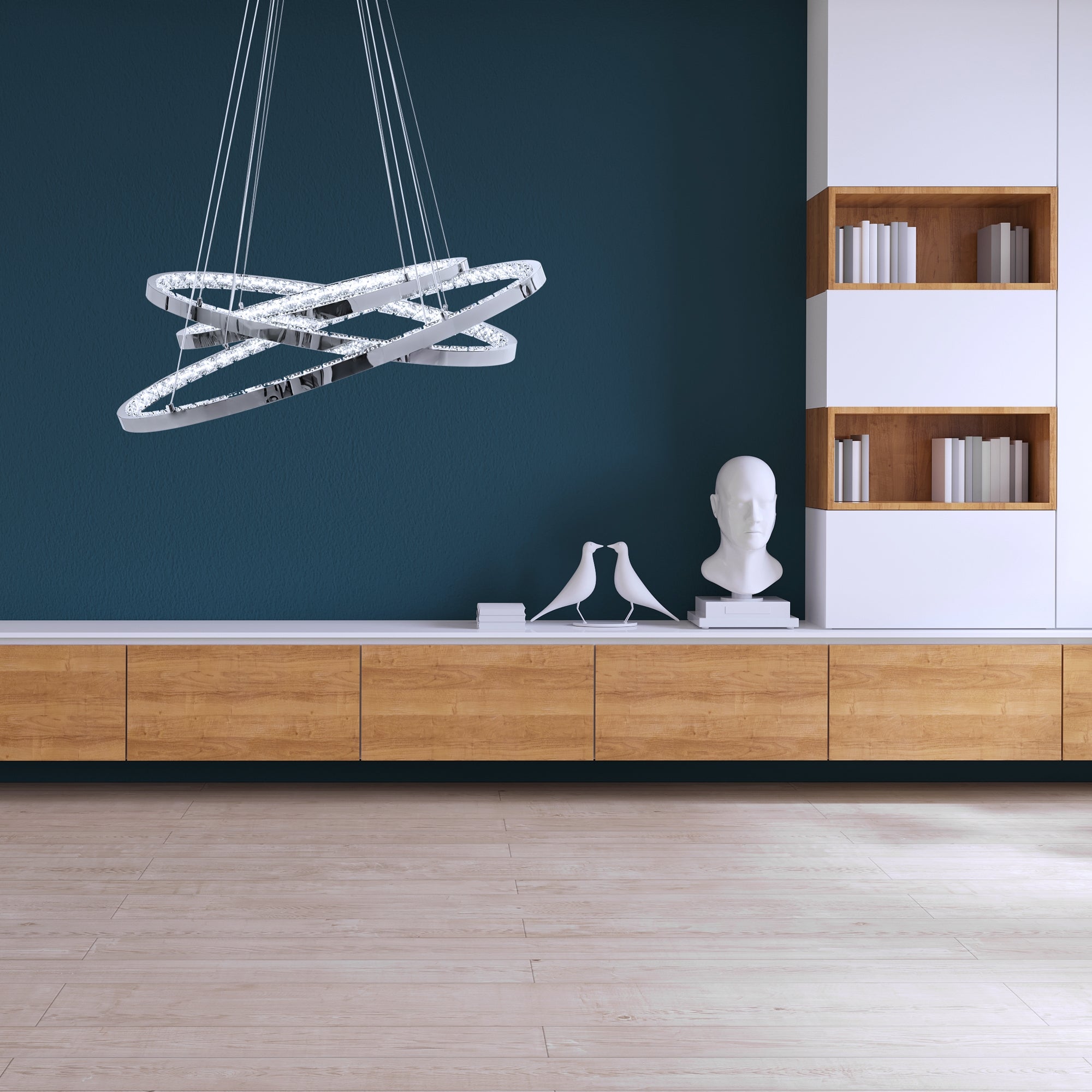 Lampa Kryształowa Wisząca APP772-3CP  3