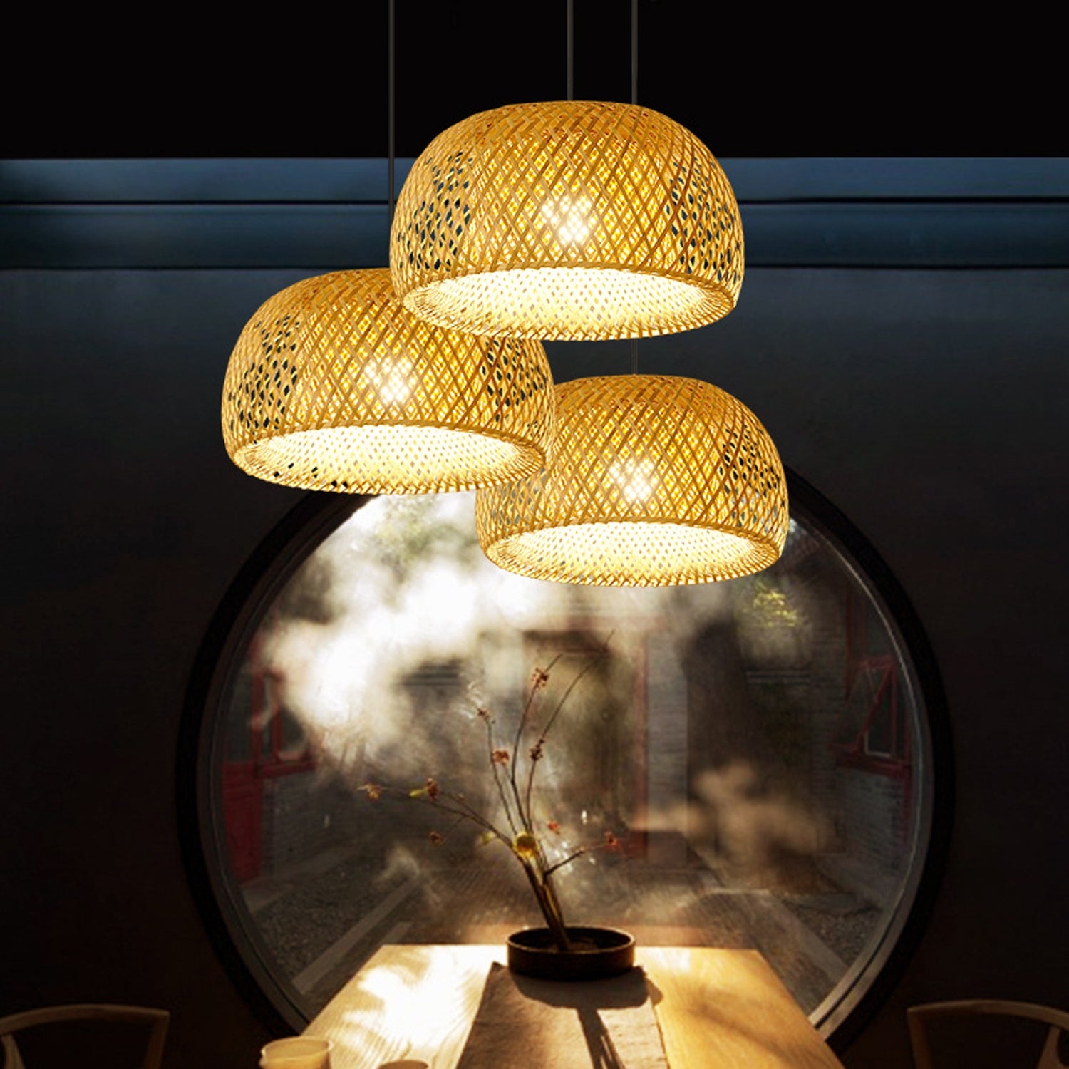 Lampa Sufitowa Wisząca Boho Natural APP886-1CP  6