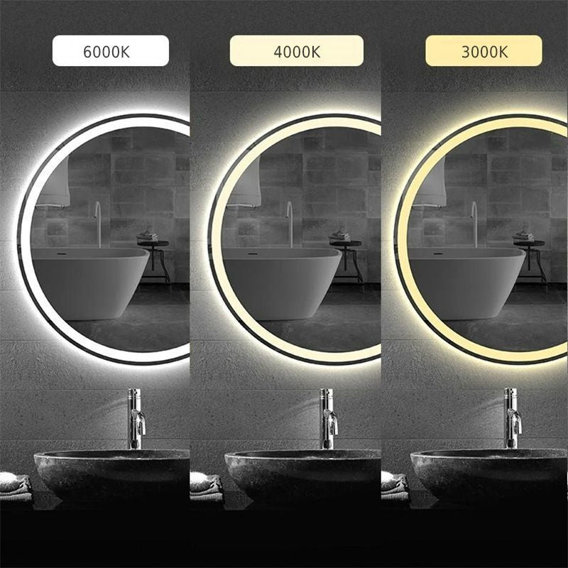 Lustro Ścienne Led 80cm Bas  5