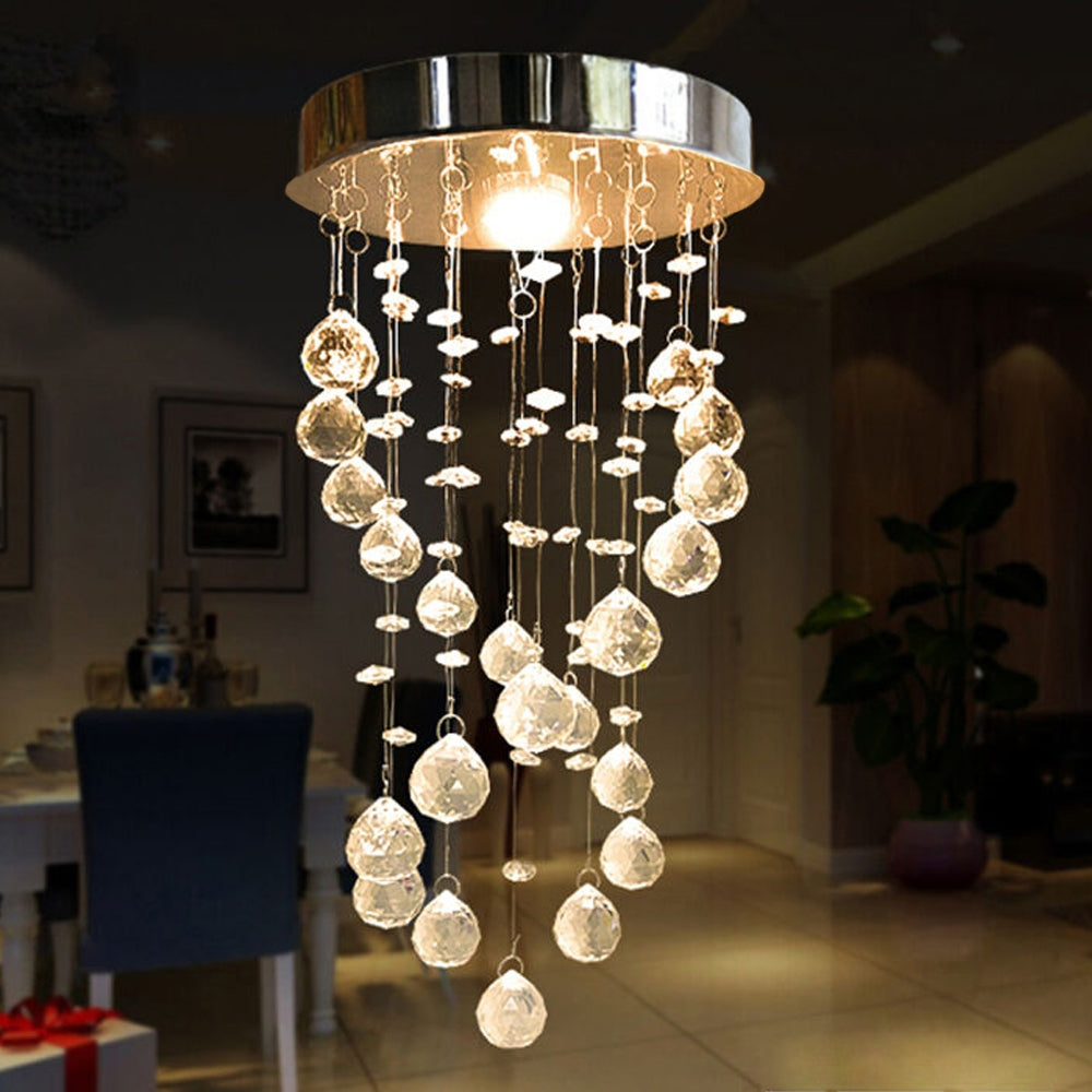 Lampa Kryształowa Plafon APP785-1C  4