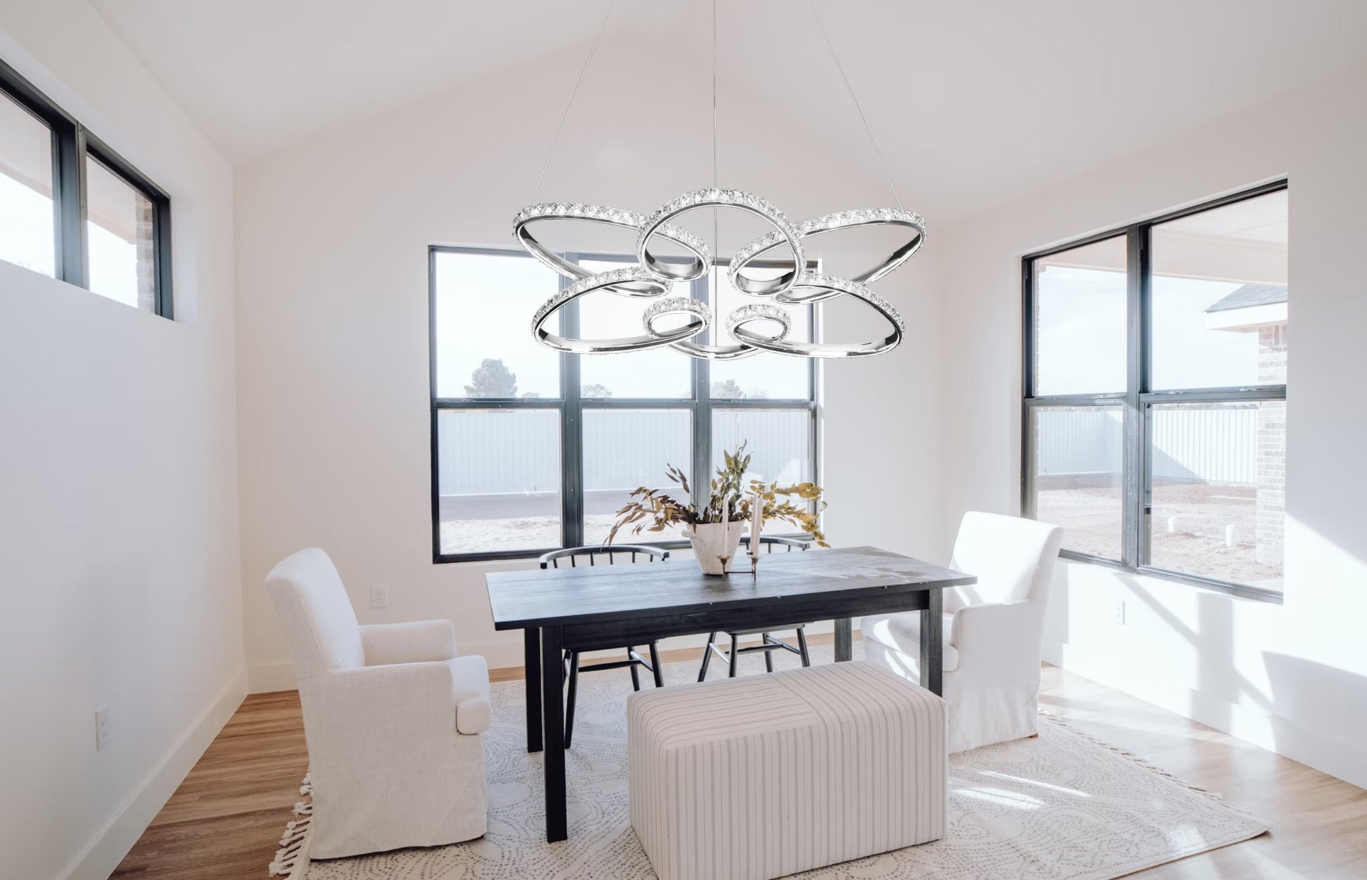 Lampa Wisząca Led G002-cp Chrom  5