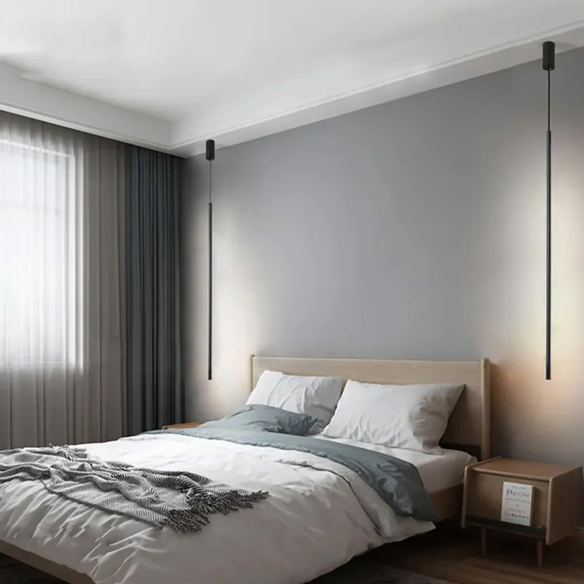 Lampa Led Wisząca Black App1449-c  4