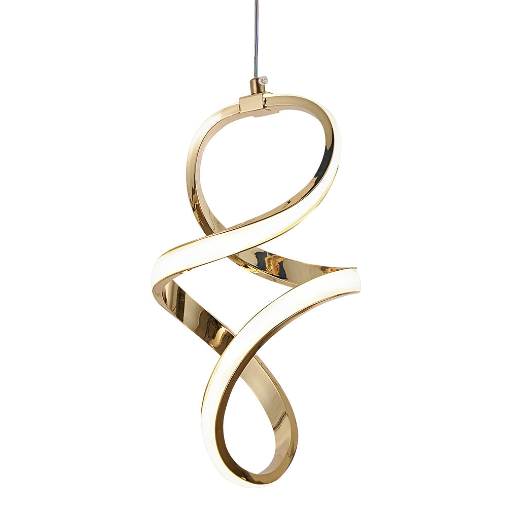 Lampa Wisząca Led G074-1cp Złota  6