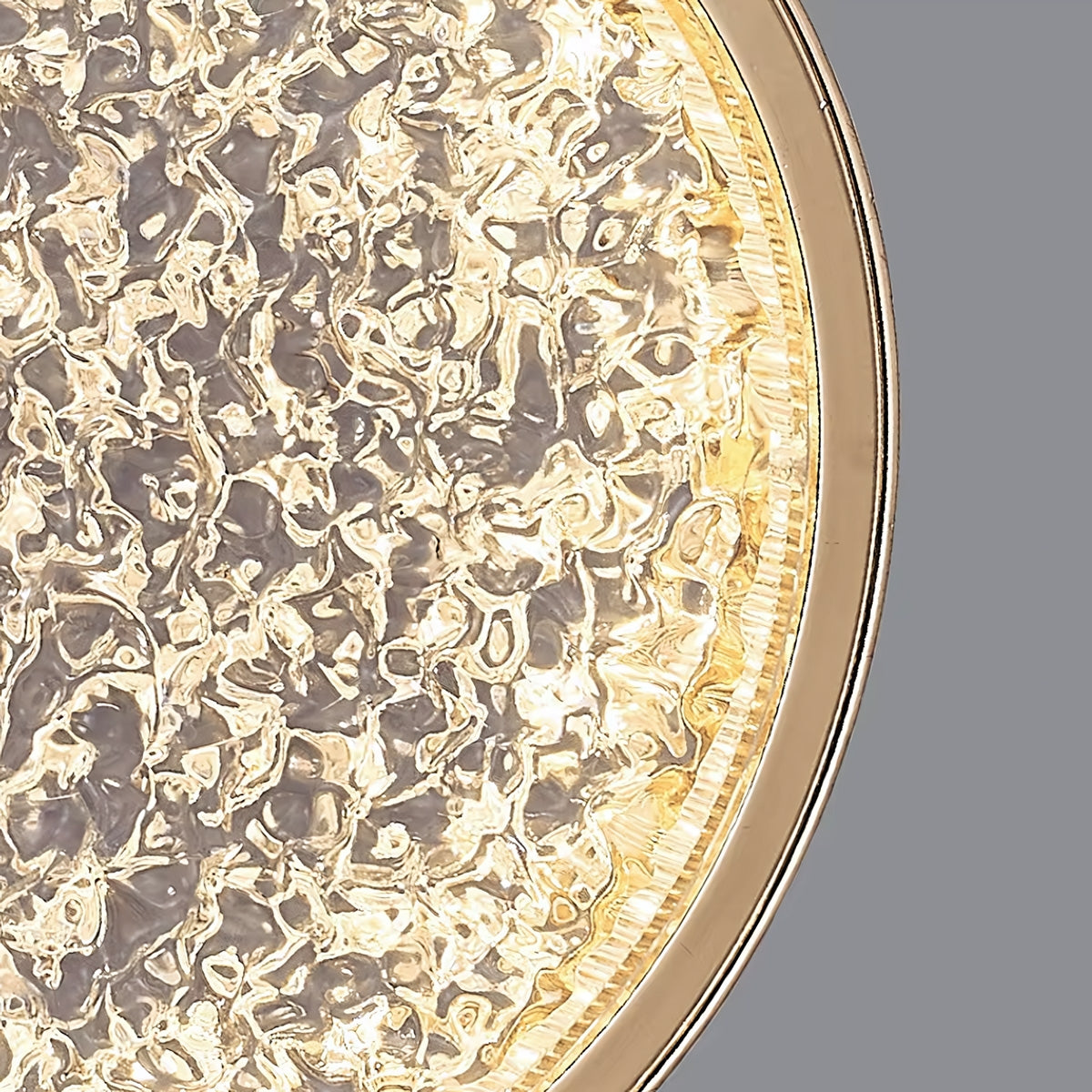 Lampa Wisząca Kryształowa Led G089-1cp Złota  5