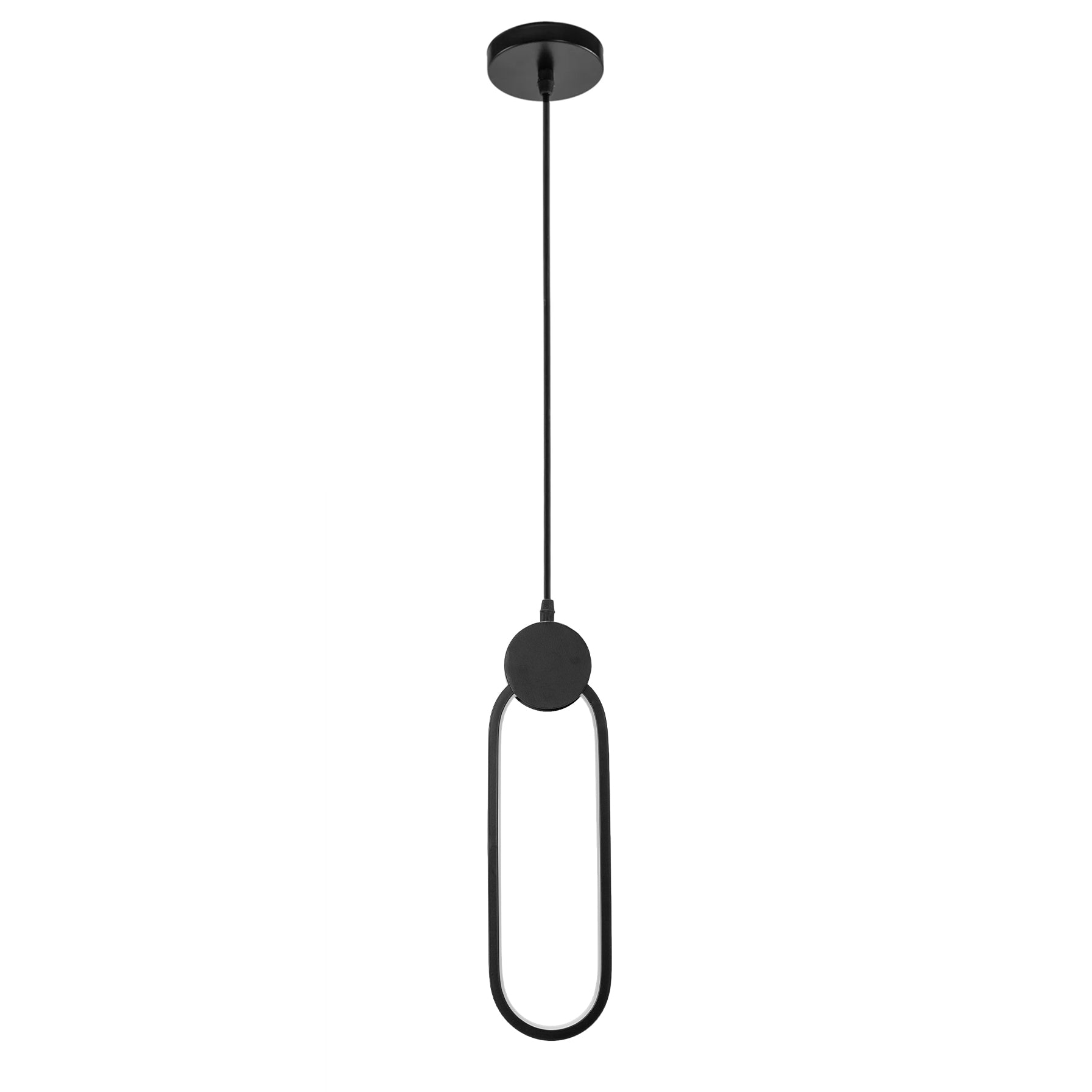 Lampa Sufitowa Wisząca Led App851-cp Czarna  2