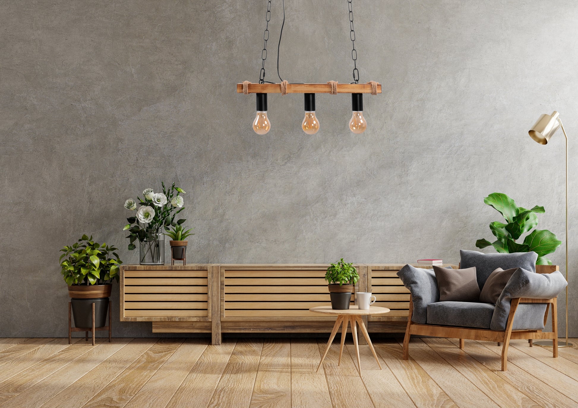 Lampa Sufitowa Wisząca Boho Line APP1319-3CP  4