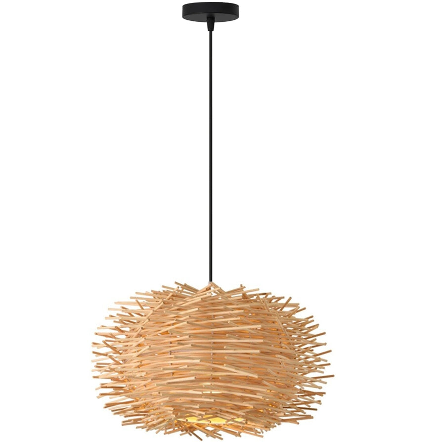 Lampa Sufitowa Wisząca Boho Natural APP884-1CP  2