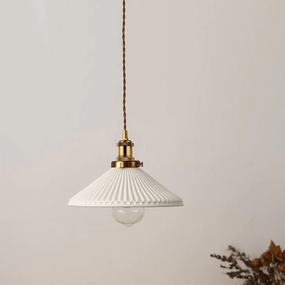 Lampa Wisząca APP1172-1CP Biała  5
