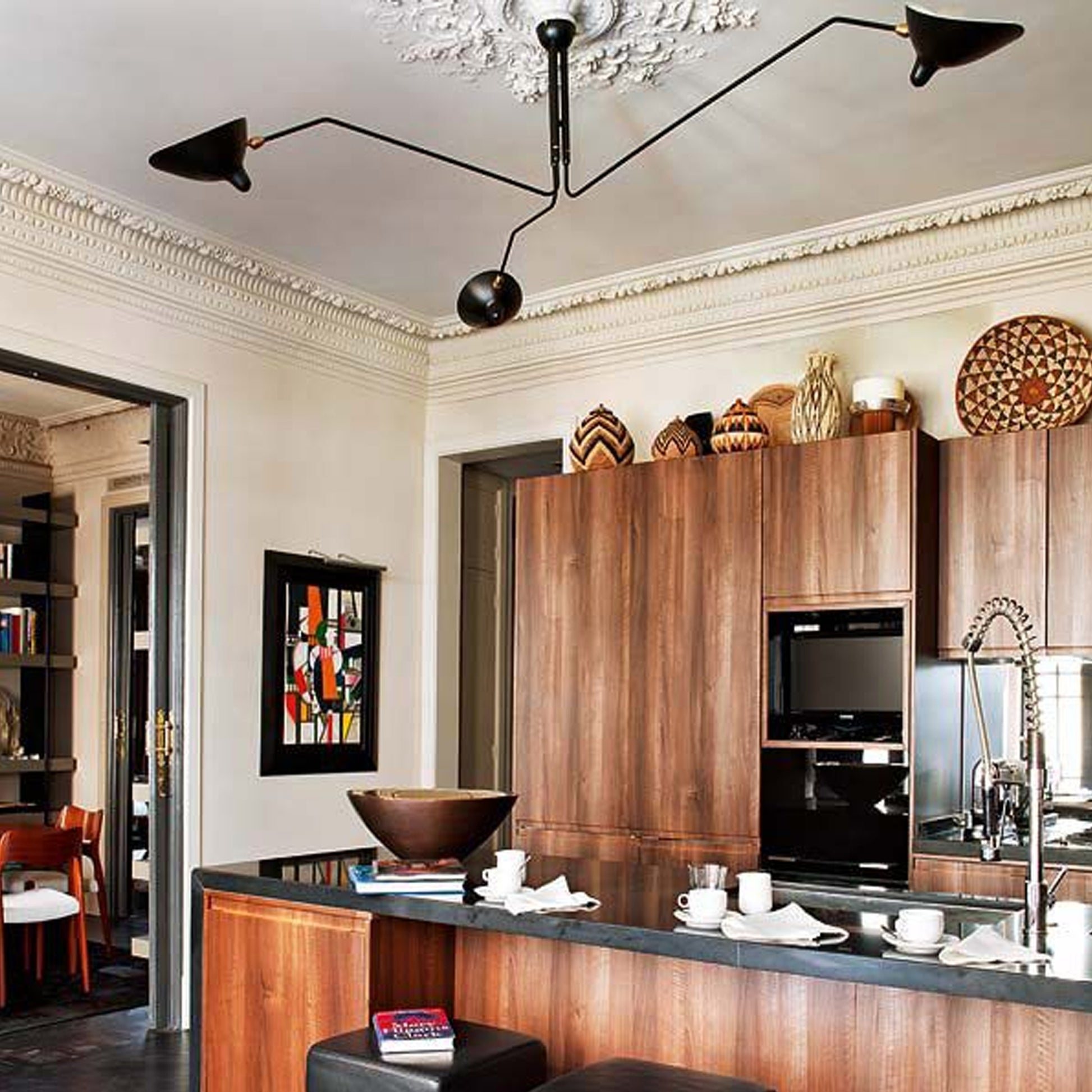 Lampa Sufitowa 3 Ramienna APP569-3C Czarna  7