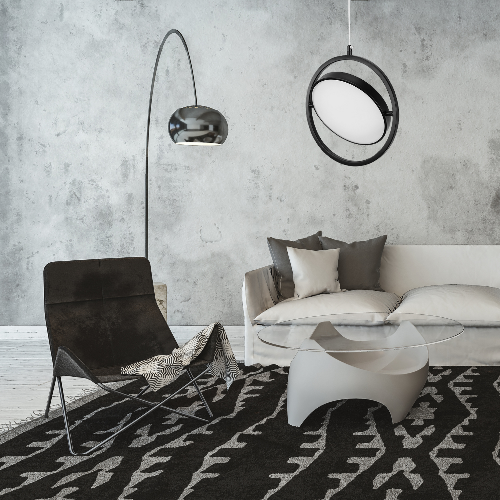 Lampa Wisząca Led App1790-cp Czarna  6