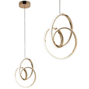 Lampa Wisząca Led G076-1cp Złota  1