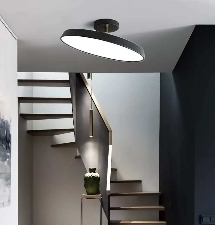 Lampa Wisząca Regulowana App860-c 50 Cm Czarna  4