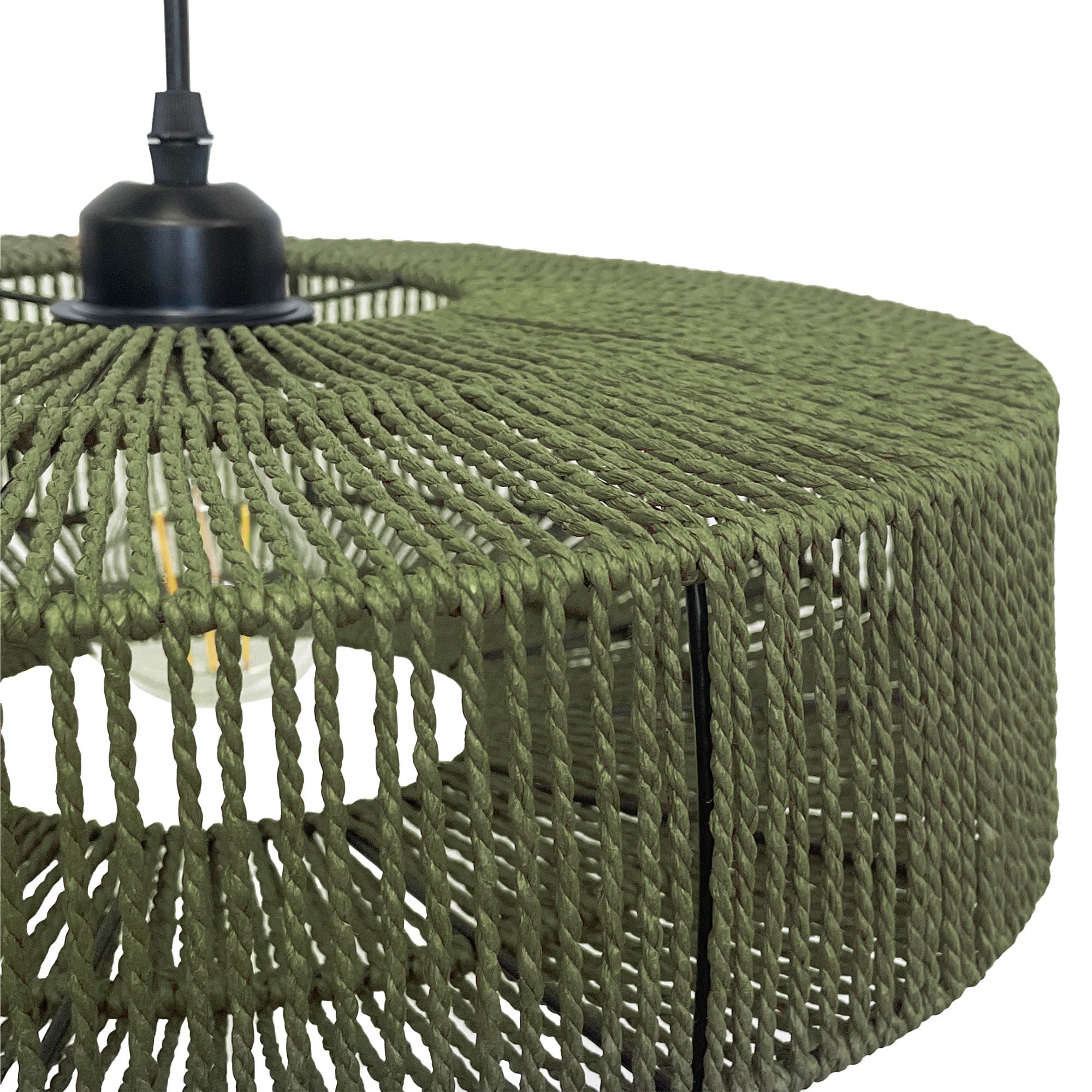 Lampa Wisząca Boho APP1296-1CP Green  3
