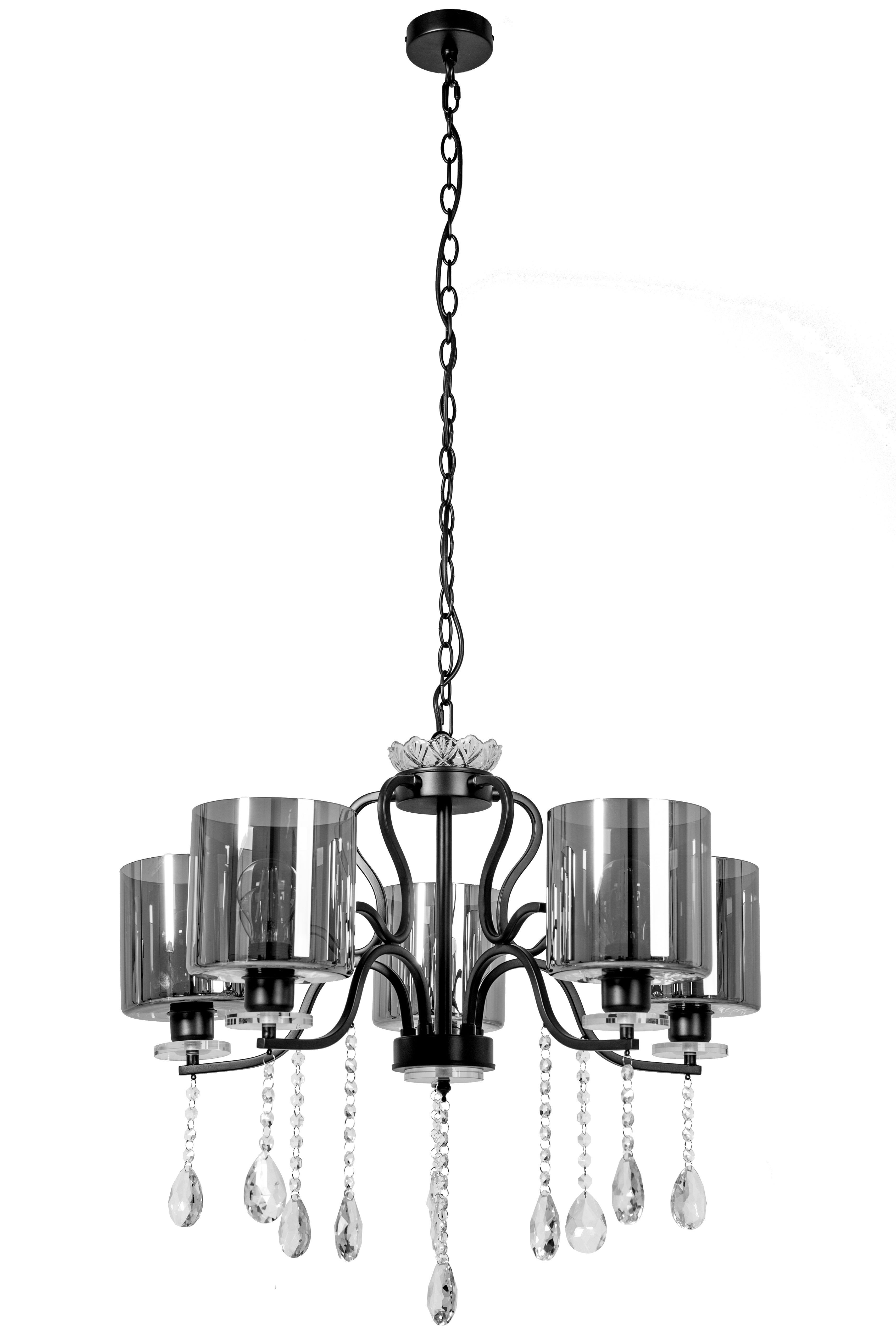 Lampa Wisząca Z Kryształami APP958-5CP  2