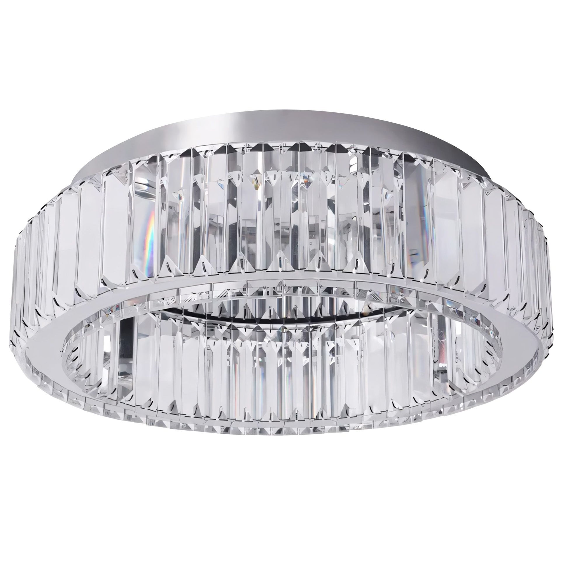 Lampa Kryształowa Plafon App1744-c 50 Cm Chrom  6