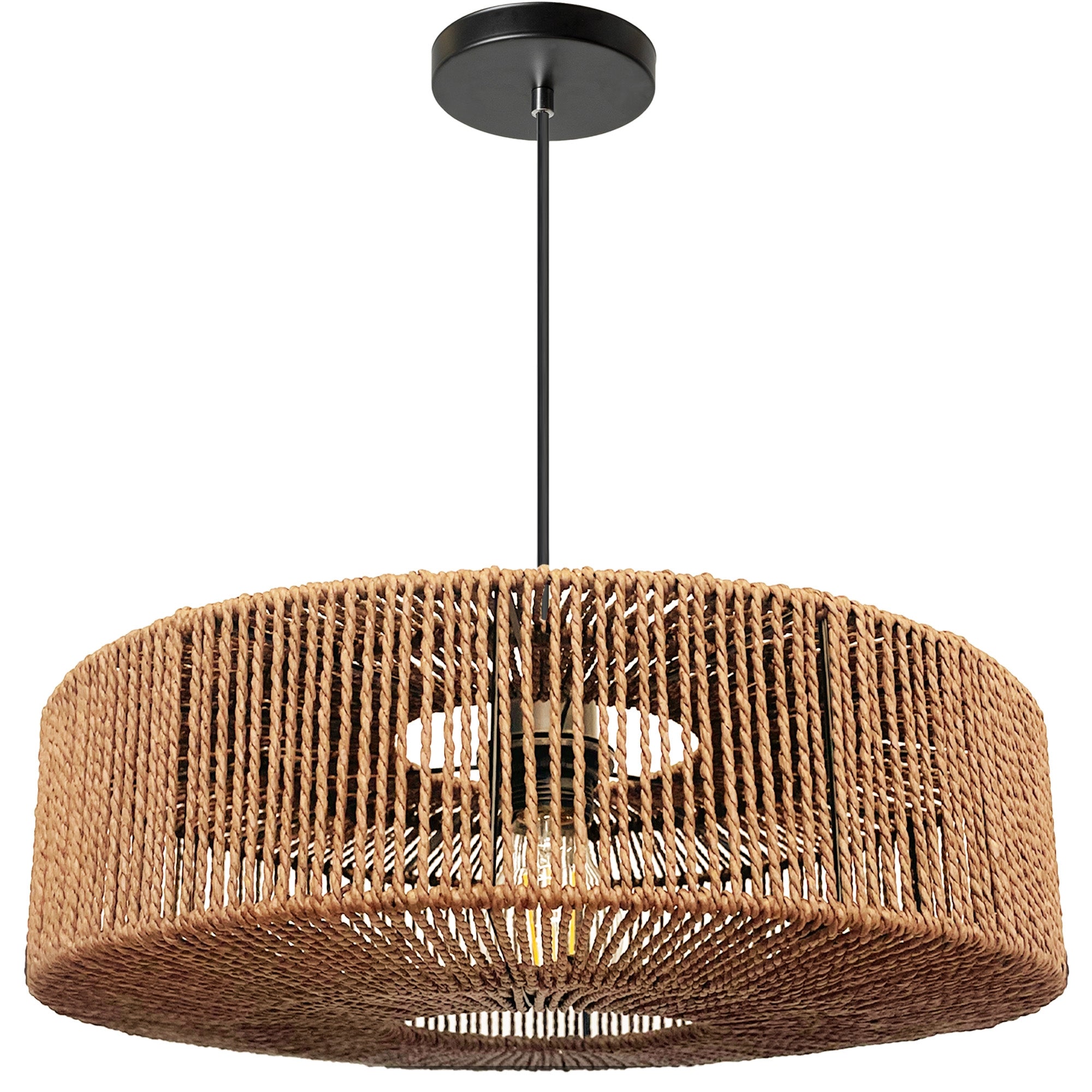 Lampa Wisząca Boho APP1294-1PC Beż  1