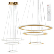 Lampa Sufitowa Wisząca Led G041-3cp Szczotkowane Złoto  1