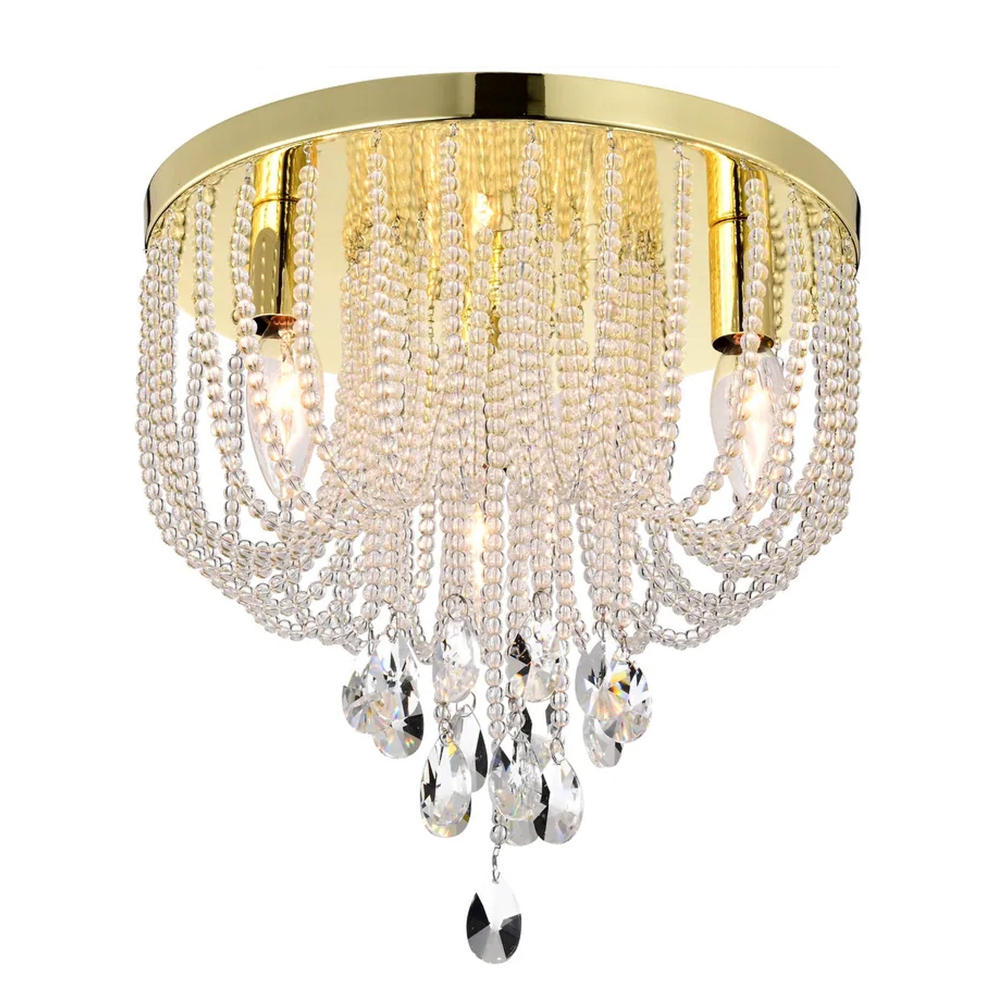 Lampa Kryształowa Plafon APP1625-3C  1