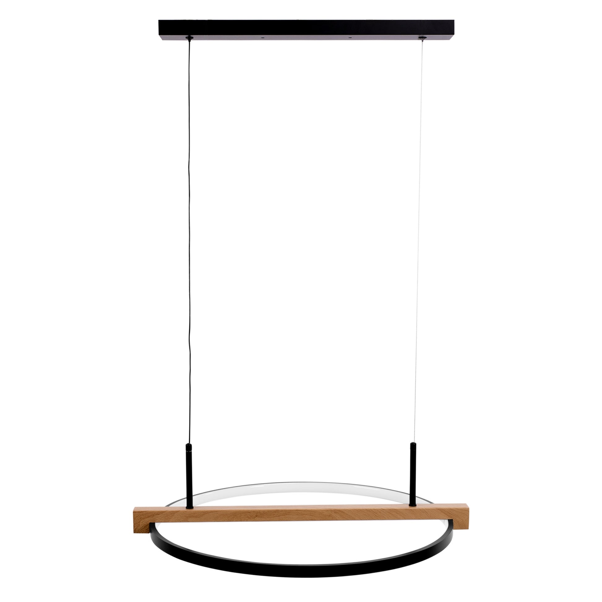 Lampa Led Wisząca Drewno App1530-cp  2