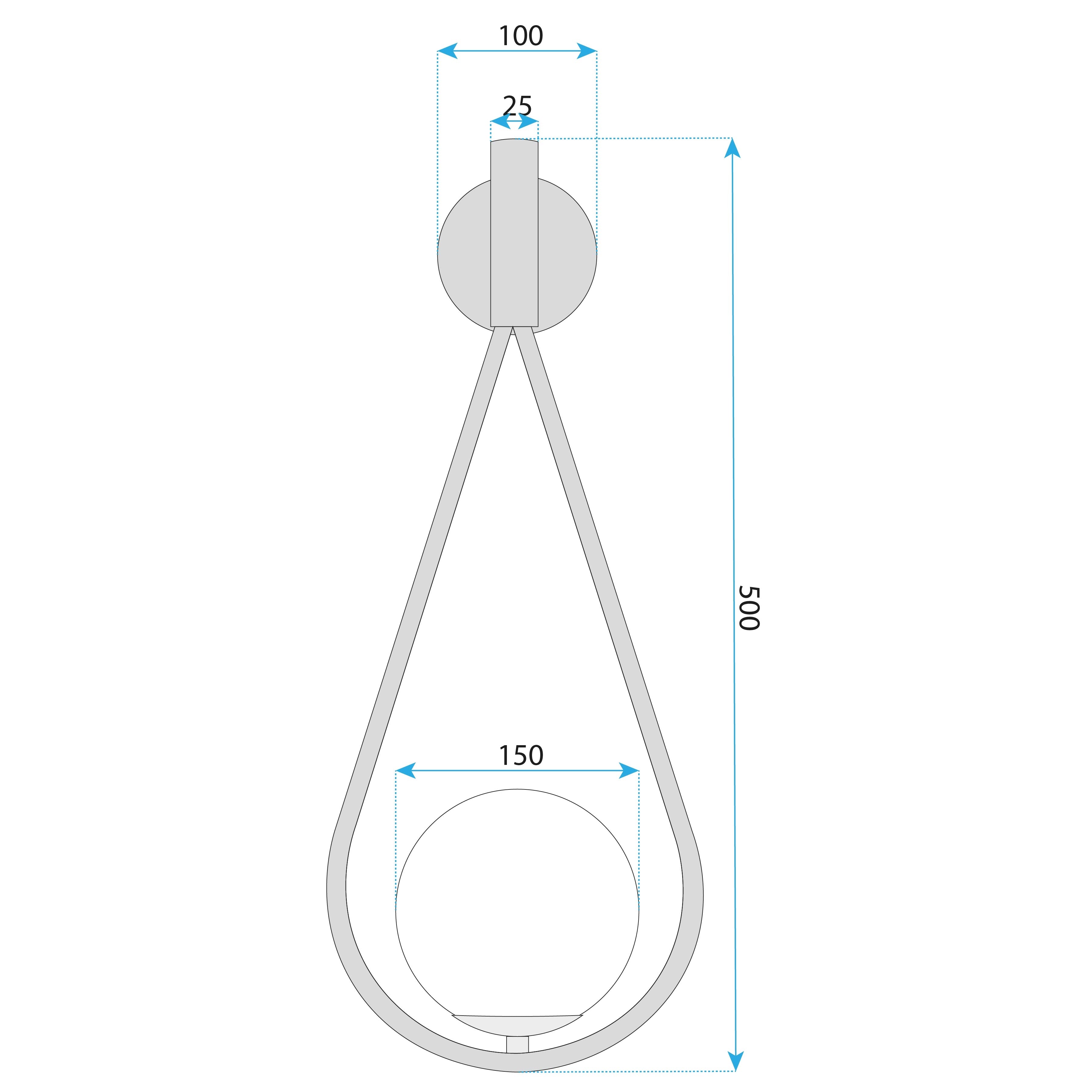 Kinkiet Ścienny Kula Szklana G094-1w Złoty Biały  11