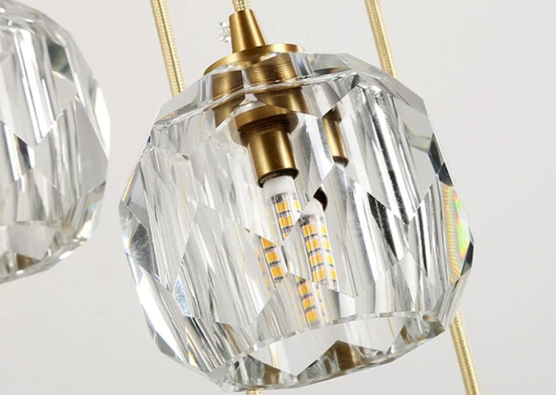 Lampa Sufitowa Kryształ APP586-1CP Czarna  4