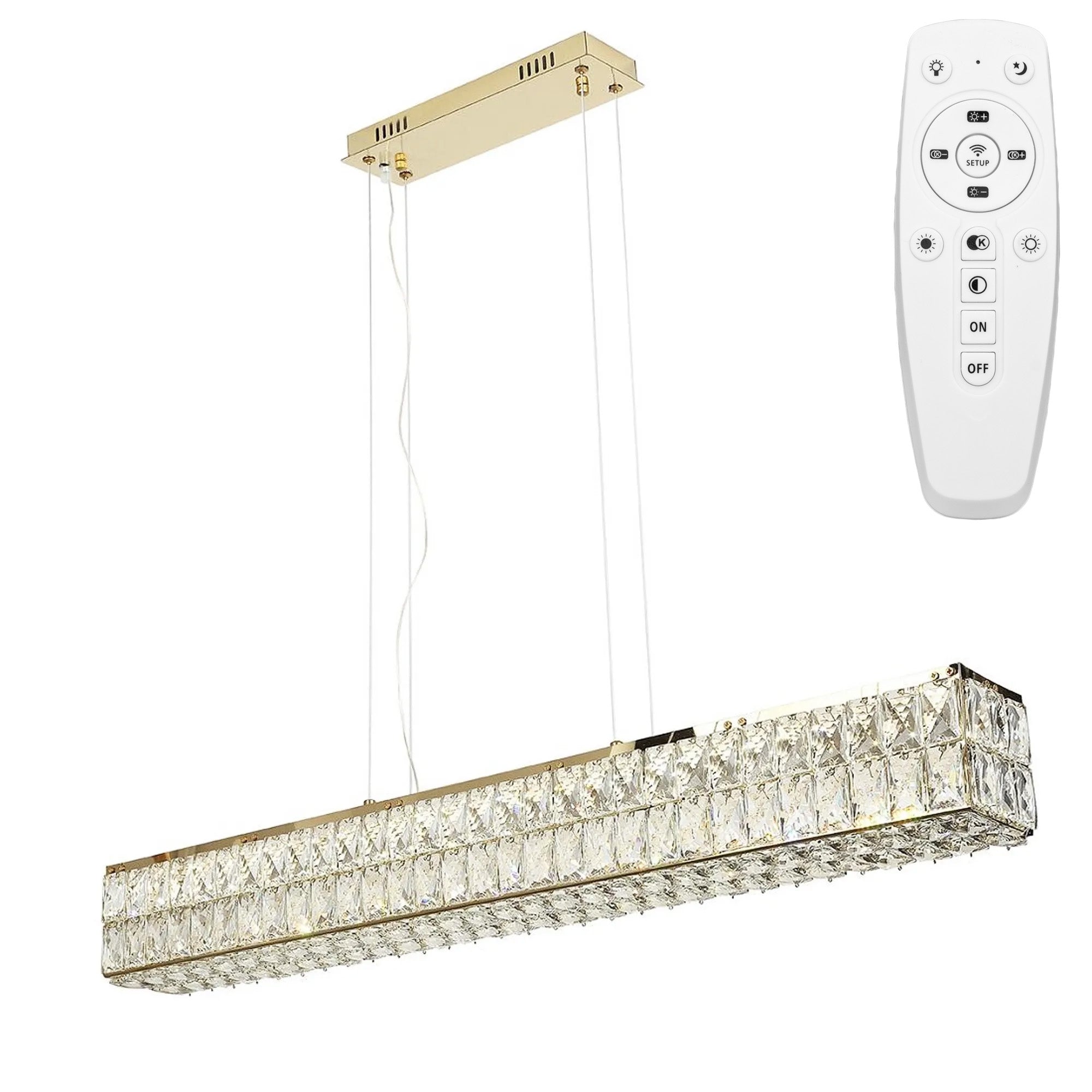 Lampa Sufitowa Wisząca Led App1566-cp Gold  1