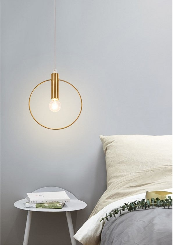 Lampa Sufitowa Wisząca APP485-1CP Złota  7