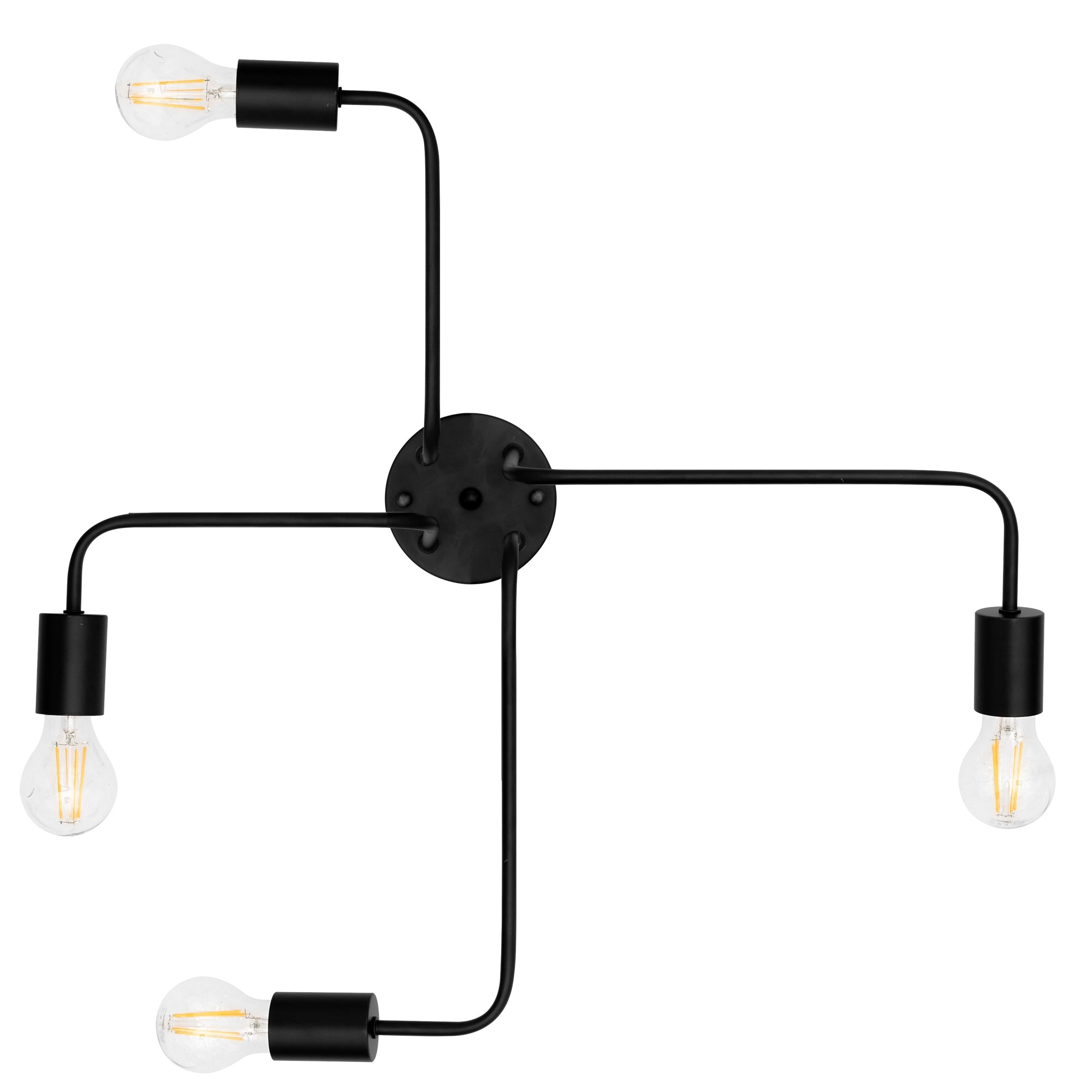 Lampa Sufitowa/ścienna Pająk Agaro 4  2