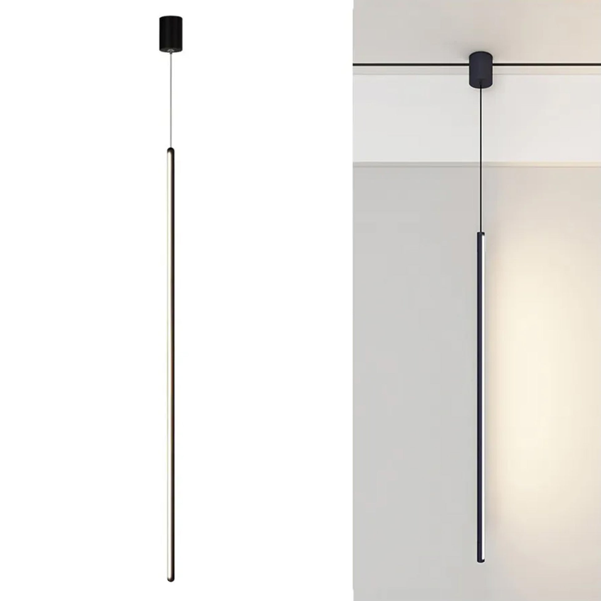 Lampa Led Wisząca Black App1449-c  1