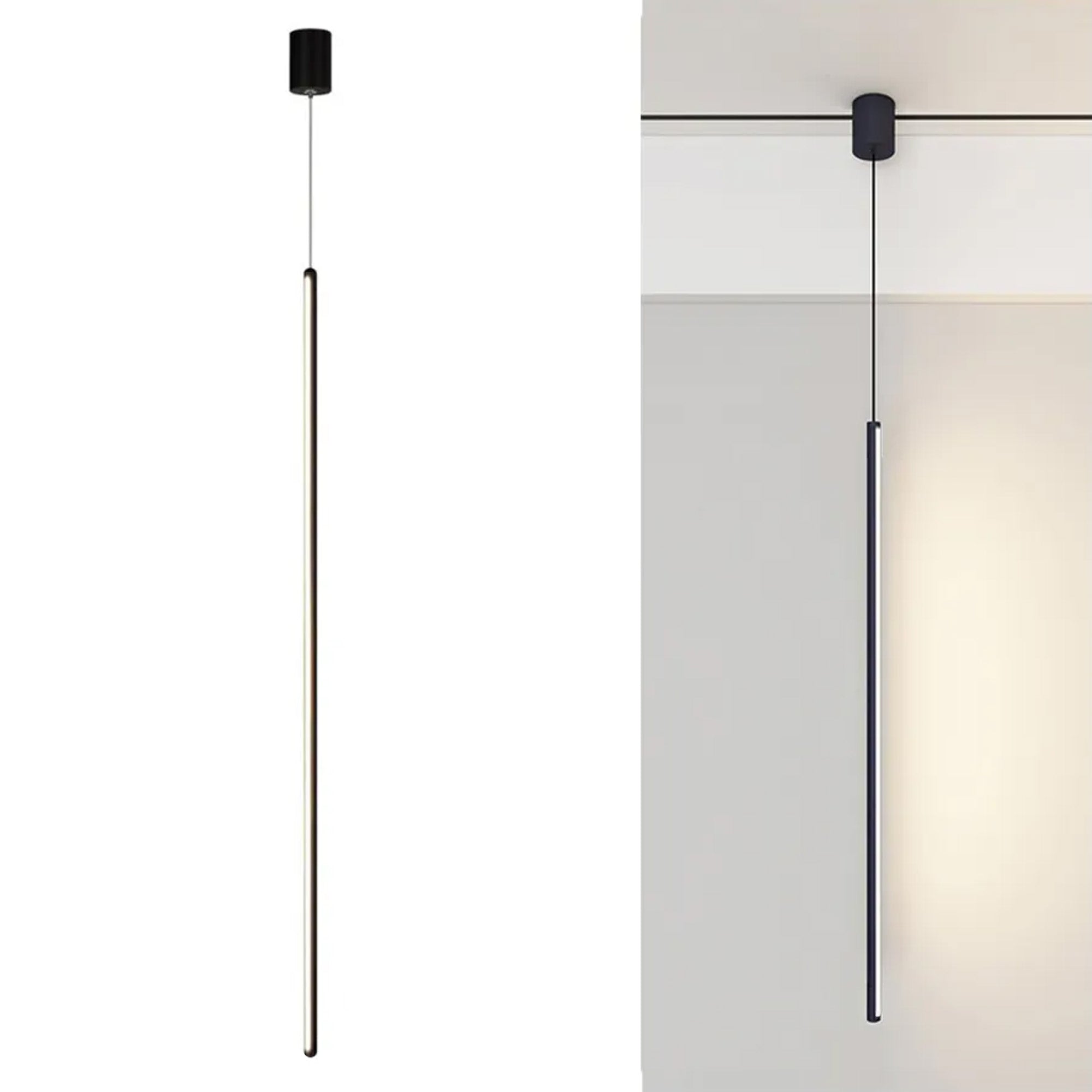 Lampa Led Wisząca Black App1449-c  1