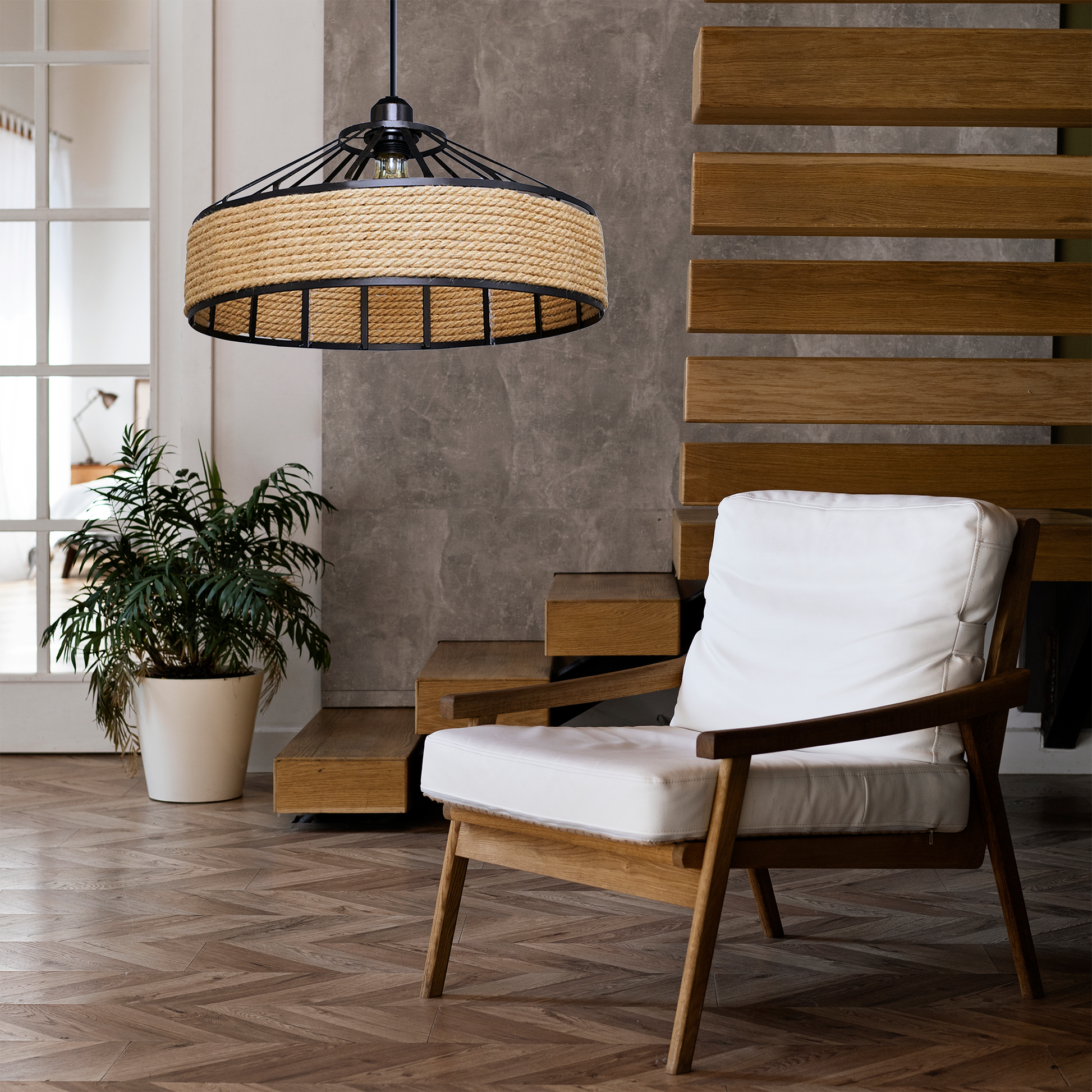 Lampa Wisząca Boho APP1317-1CP  2