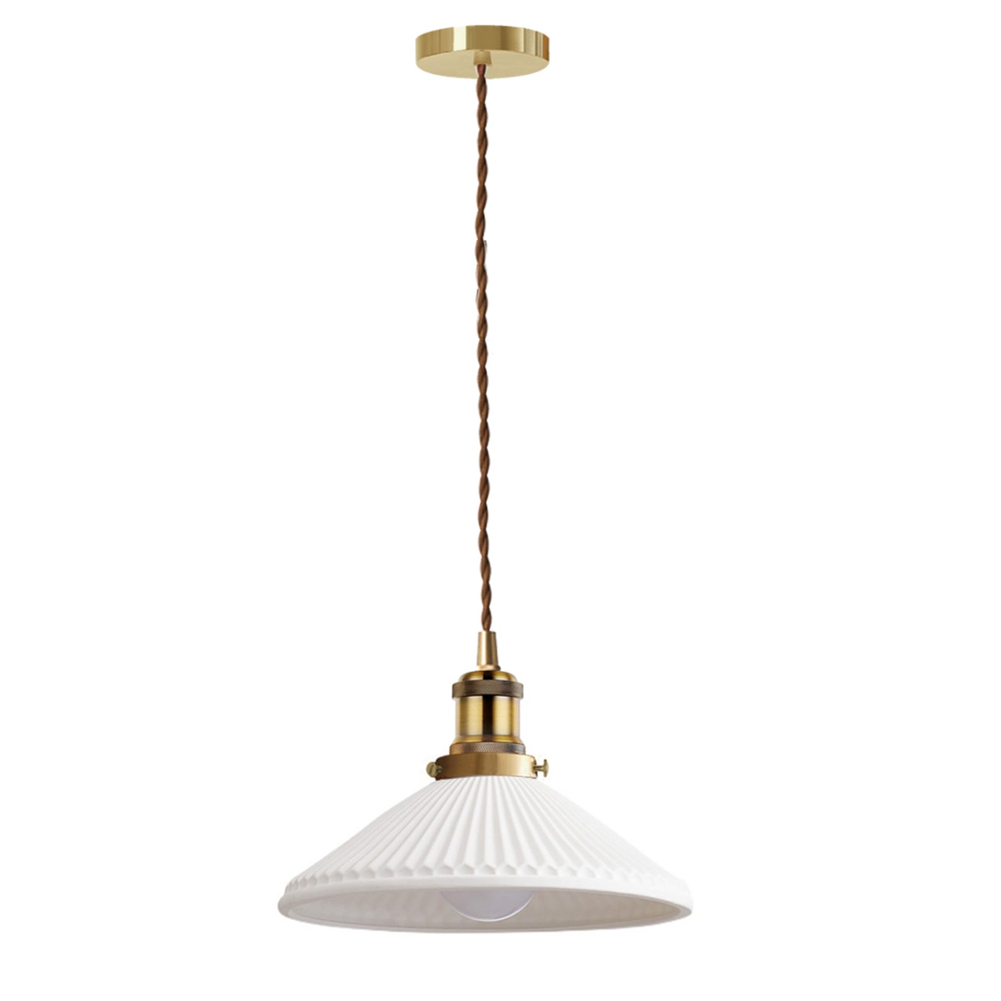 Lampa Wisząca APP1172-1CP Biała  3