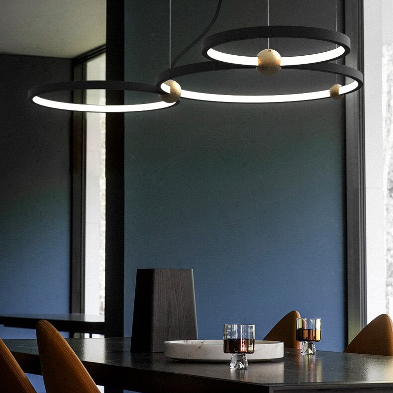 Lampa Ring 3 Led + Pilot APP752-30-40-50 Czarna  7