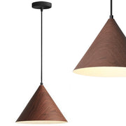 Lampa Sufitowa Wisząca APP1443-1CP Dark Wood  1