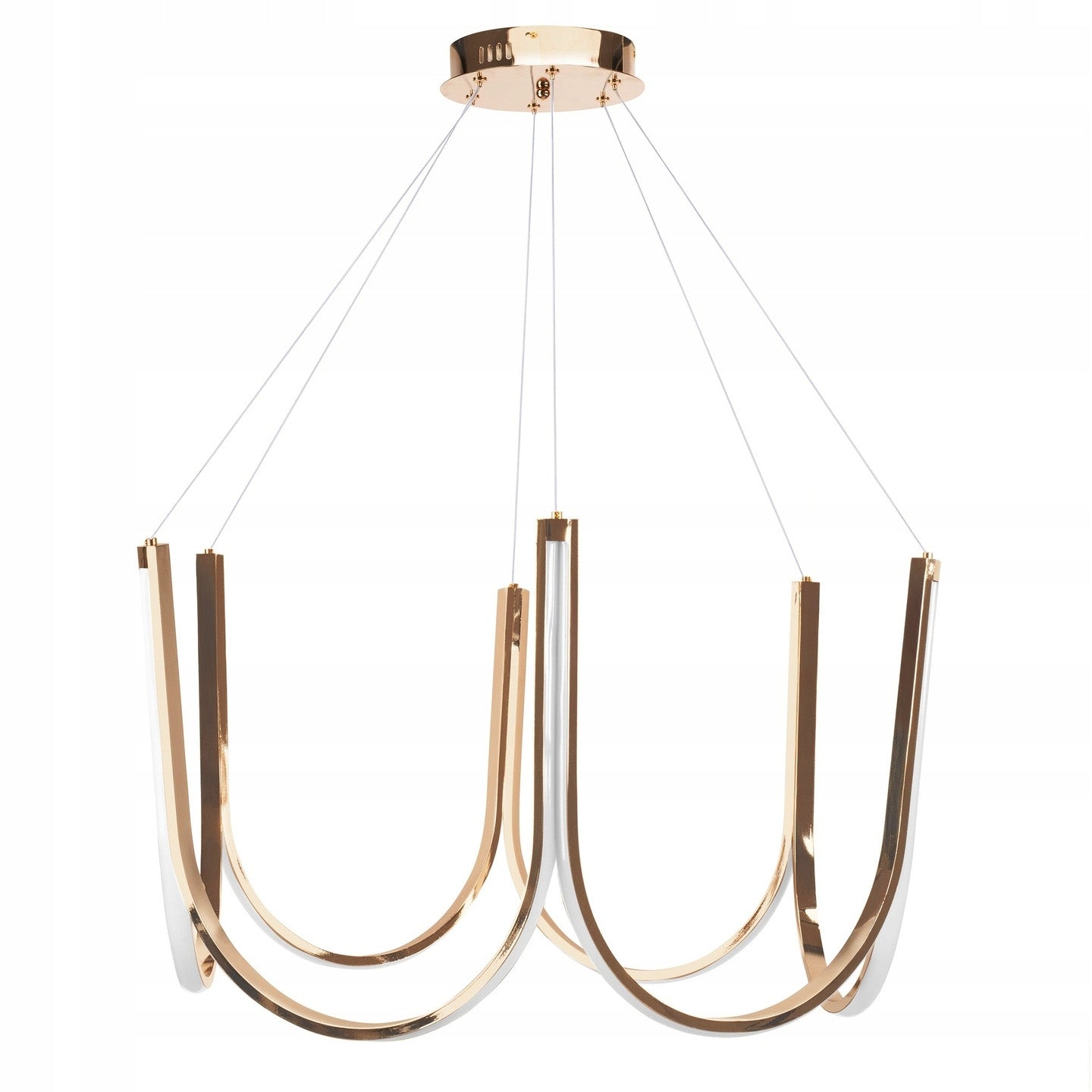 Lampa Wisząca Led App1749-cp Złota  1