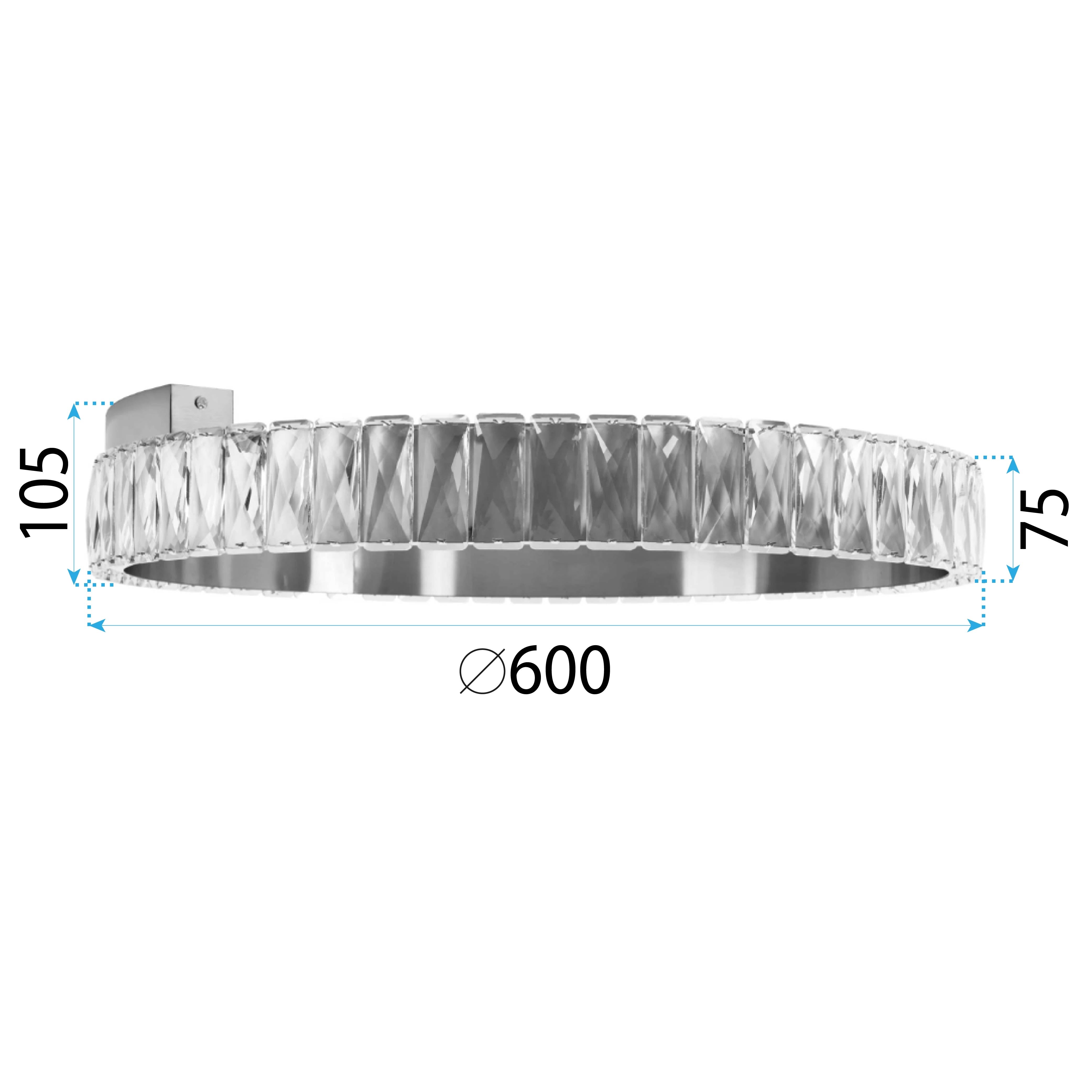 Lampa Wisząca Led App1506-c Brush Gold  6