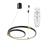 Lampa Ring Led + Pilot APP692-30-50 Czarna  1