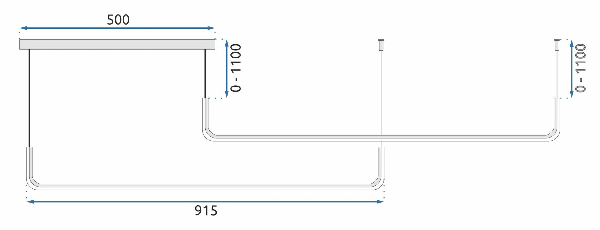 Lampa Sufitowa Wisząca Led App980-cp  8