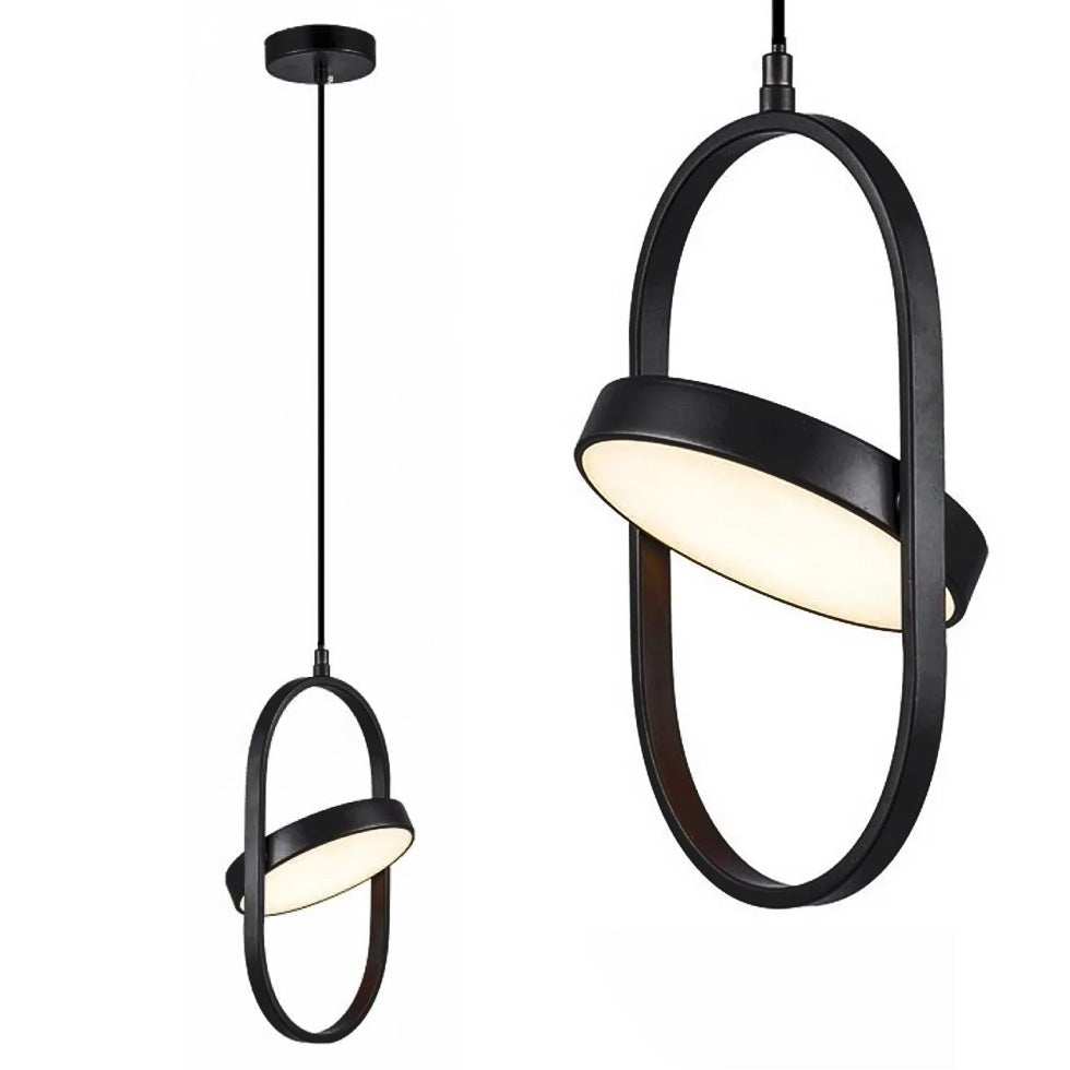 Lampa Wisząca Led App1554-cp Black  1