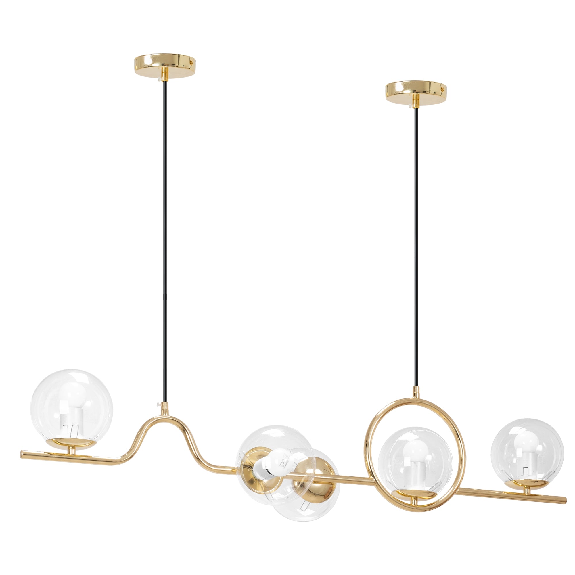 Lampa Wisząca APP1023-5CP Złota  3