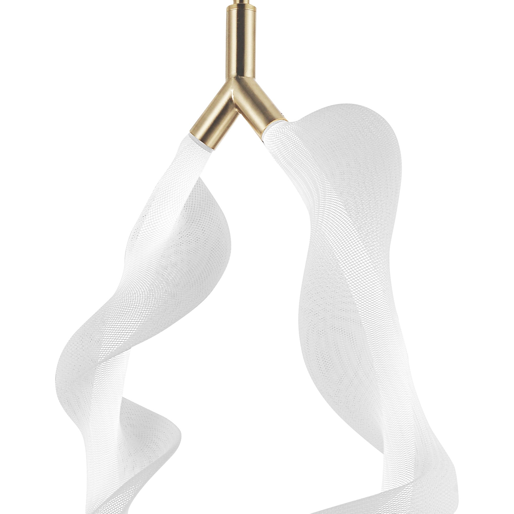 Lampa Wisząca Led G013-1cp Biały/złoty  2