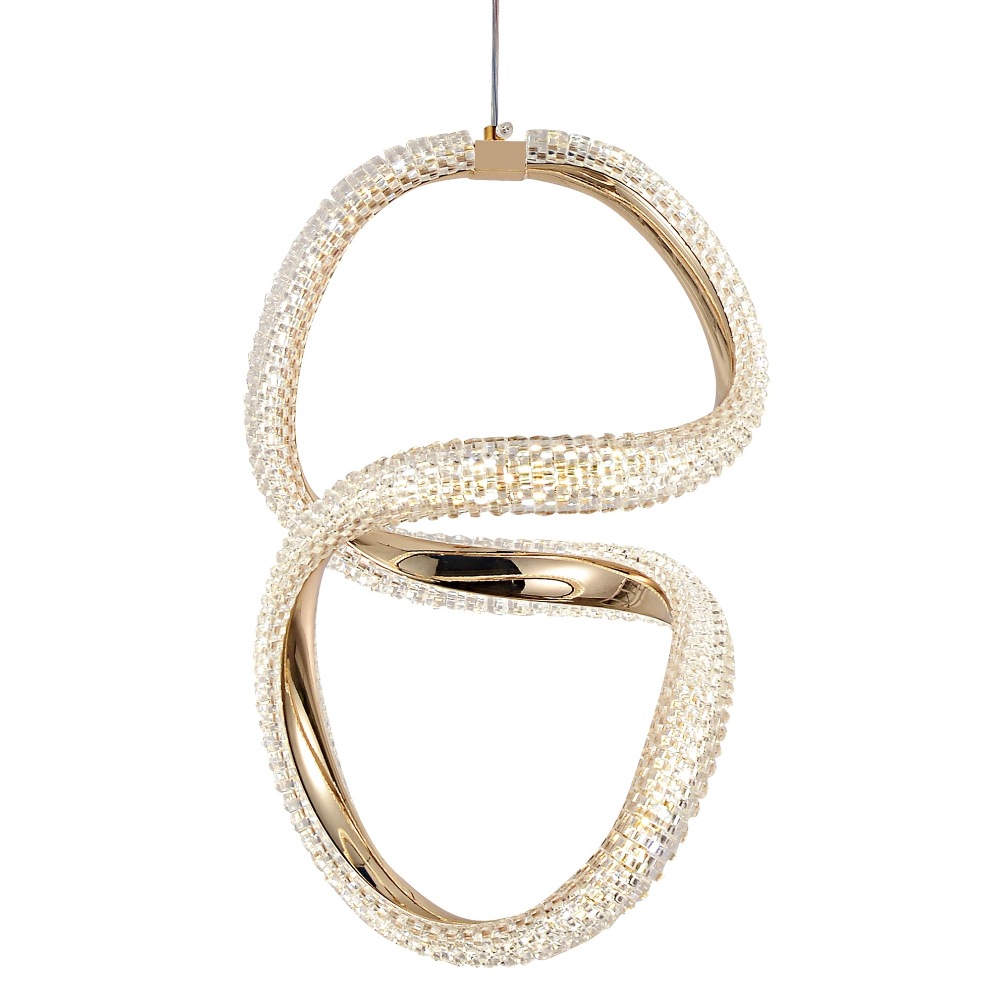 Lampa Wisząca Led G069-cp Złota  6