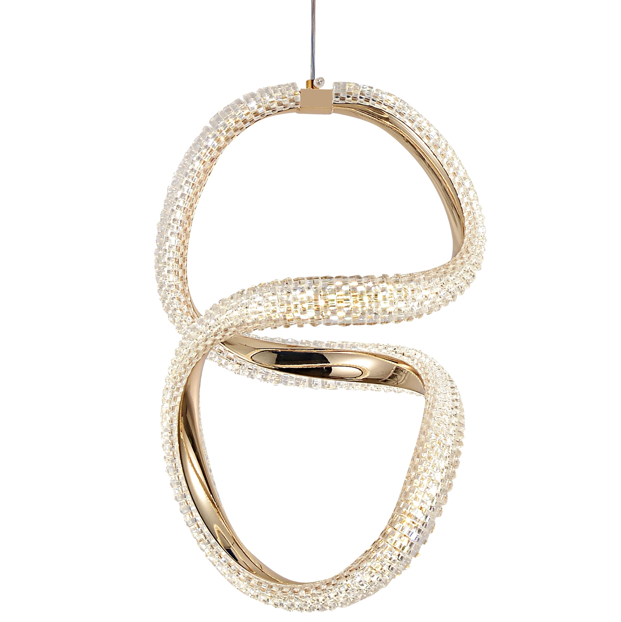 Lampa Wisząca Led G069-cp Złota  6