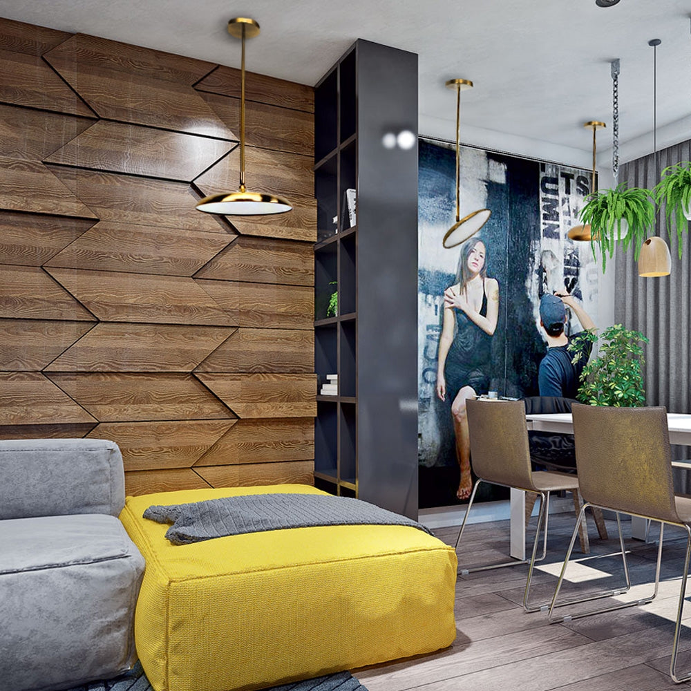 Lampa Wisząca Led App1281-cp Gold  7