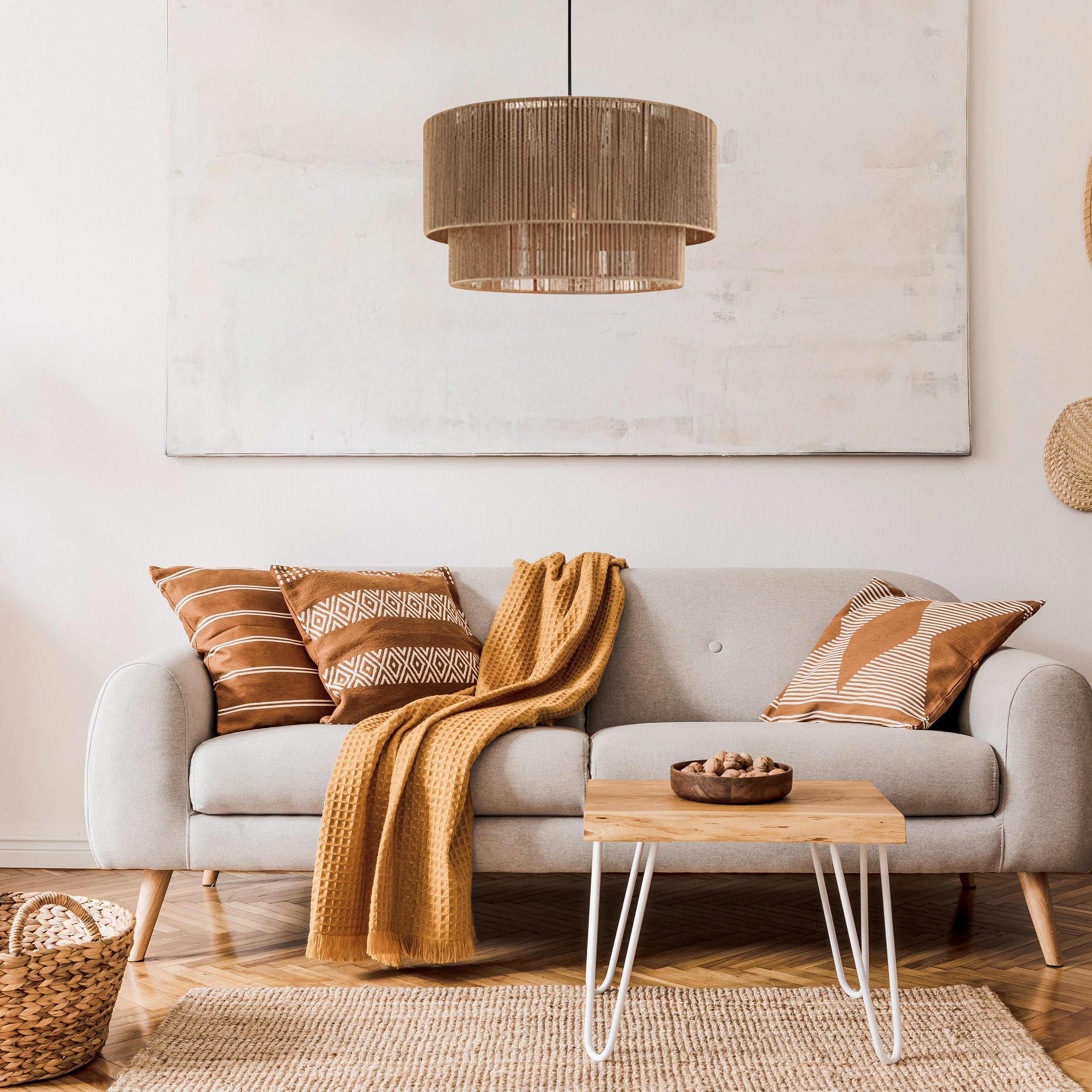 Lampa Sufitowa APP1836-1CP Nature Black  2