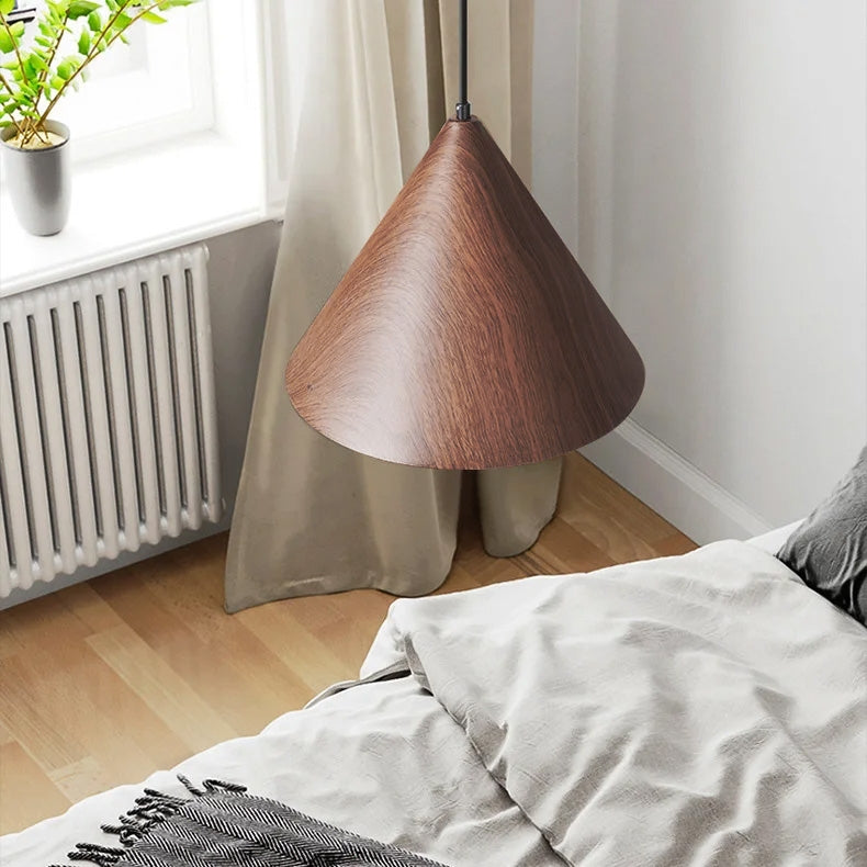 Lampa Sufitowa Wisząca APP1443-1CP Dark Wood  5