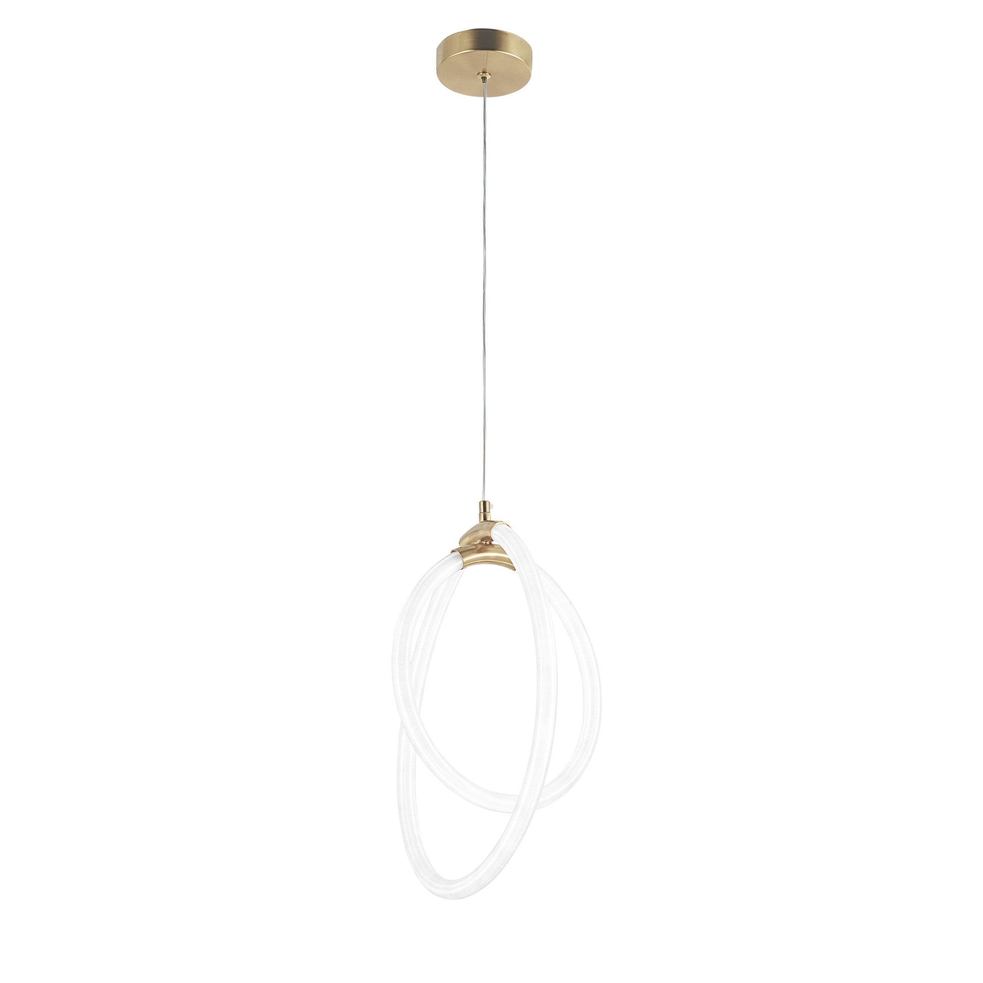 Lampa Wisząca Led G019-cp Złota  2