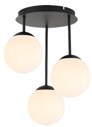 Lampa Sufitowa Wisząca APP1815-3CPR Black  1